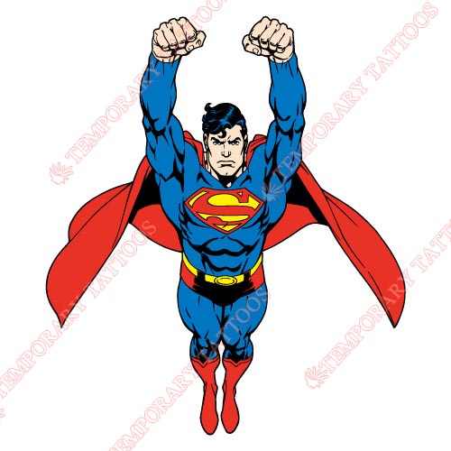 Superman Customize Temporary Tattoos Stickers NO.294